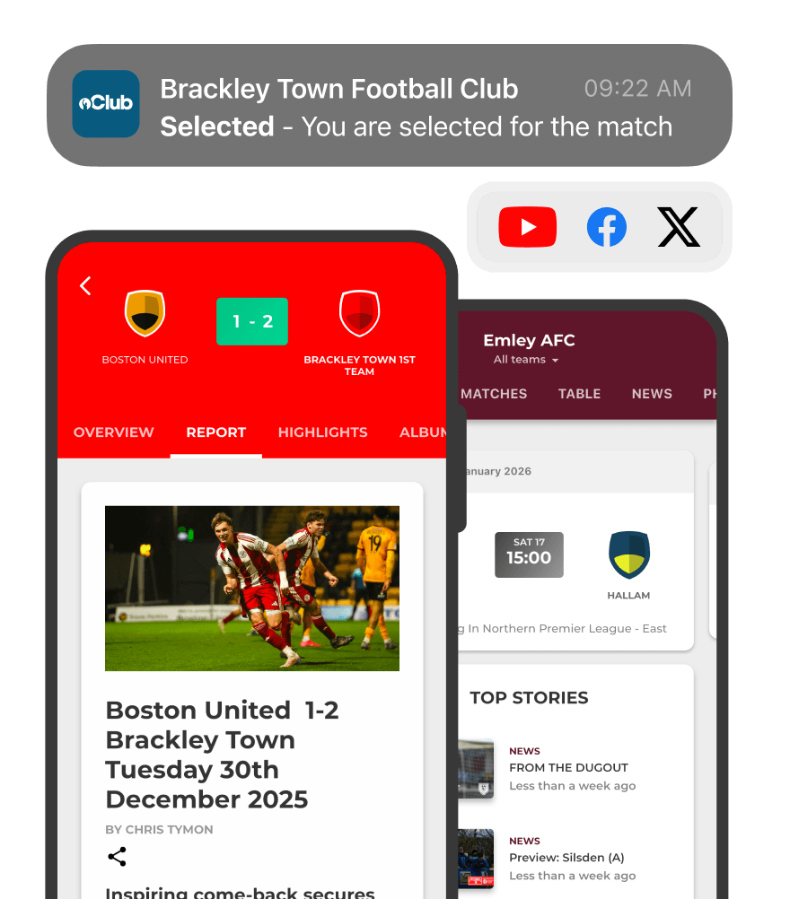 Pitchero technology — websites, apps, payments, registrations, fundraising and media