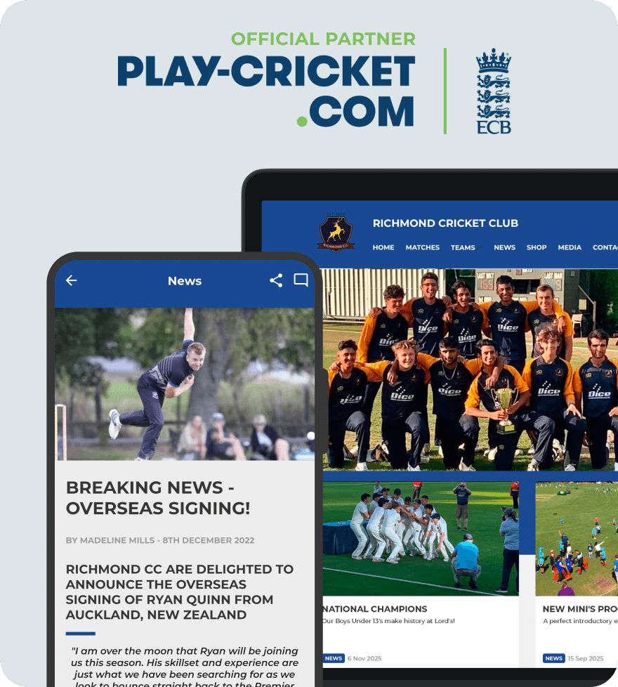 Pitchero platform showcase for cricket clubs